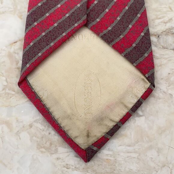 Vintage Missoni 100% Silk Tie Made in Spain Holt Renfrew - Picture 9 of 10
